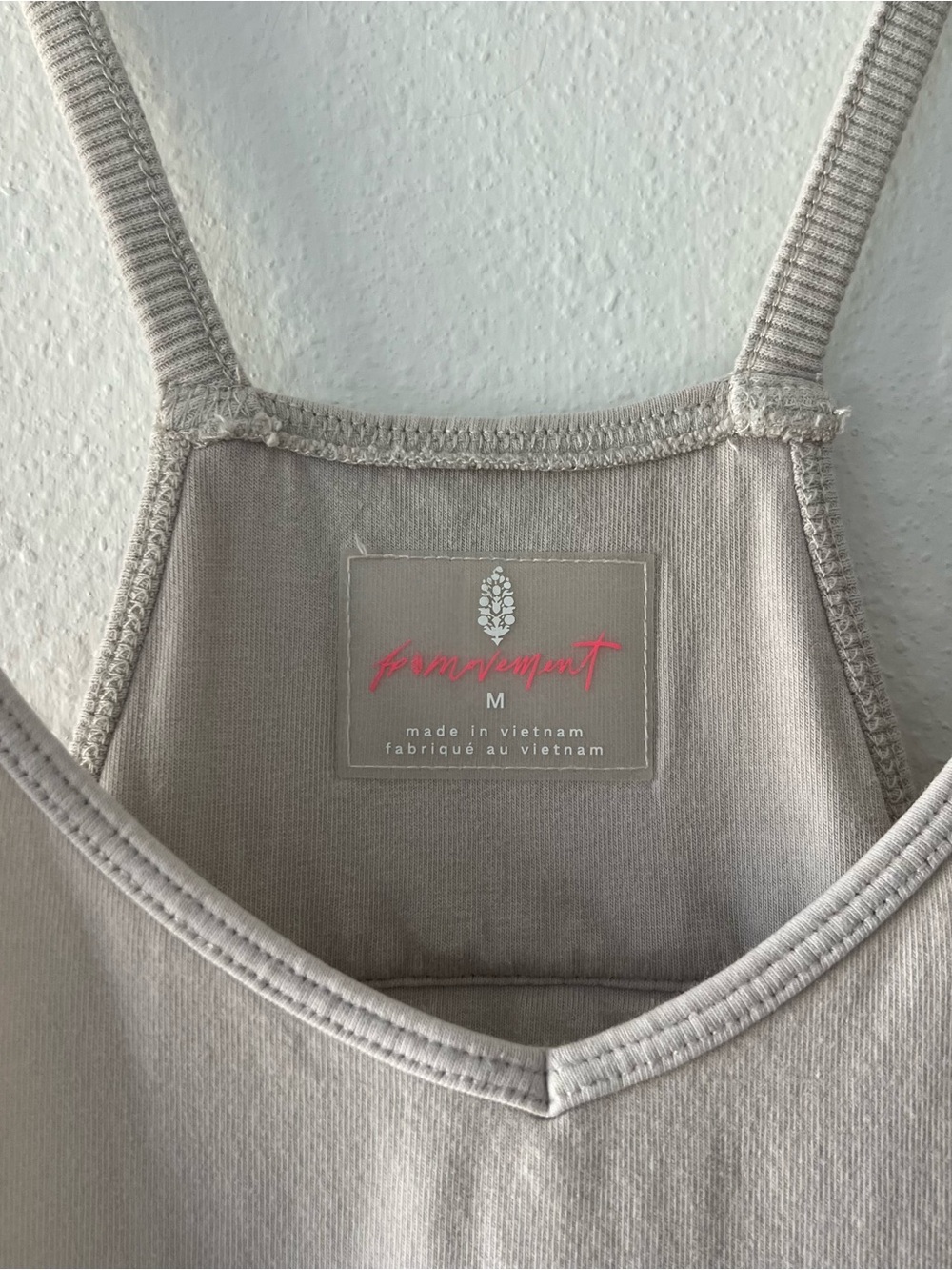 FREE PEOPLE | Hot Shot Onesie in Light Grey | M - Picture 3 of 5